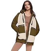 Orolay Women
s Thickened Winter Down Coat Windproof Hooded Puffer Jacket with 6 Pockets