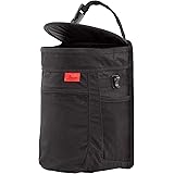 Lusso Gear Spill-Proof Car Trash Can - 2.5 Gallon Hanging Garbage Bin, Odor Blocking Technology, Removable Liner, Storage Poc