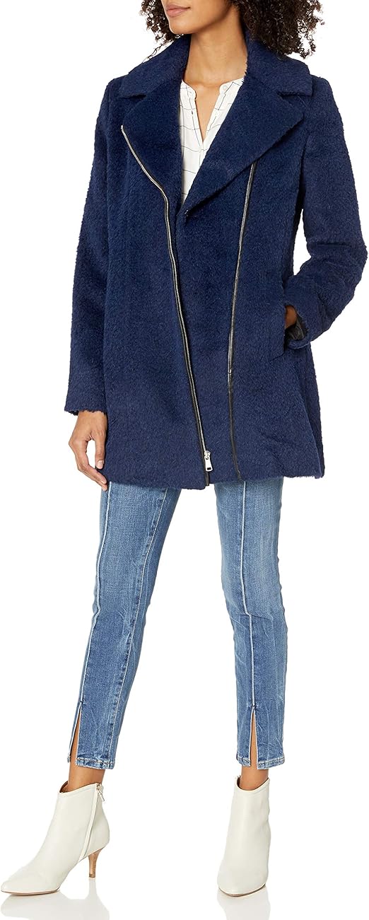 Andrew Marc Women's Wool Coats Amazon.co.uk Clothing