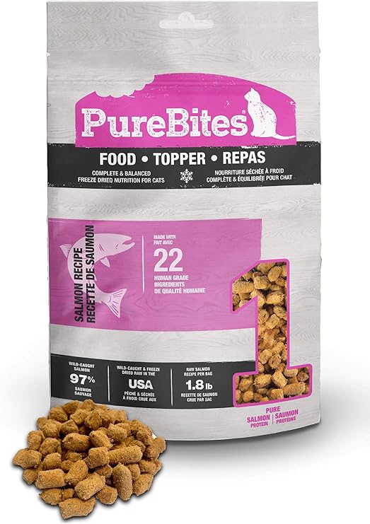 PureBites® Salmon Recipe Cat Food Topper 8.0oz 227g Value Size