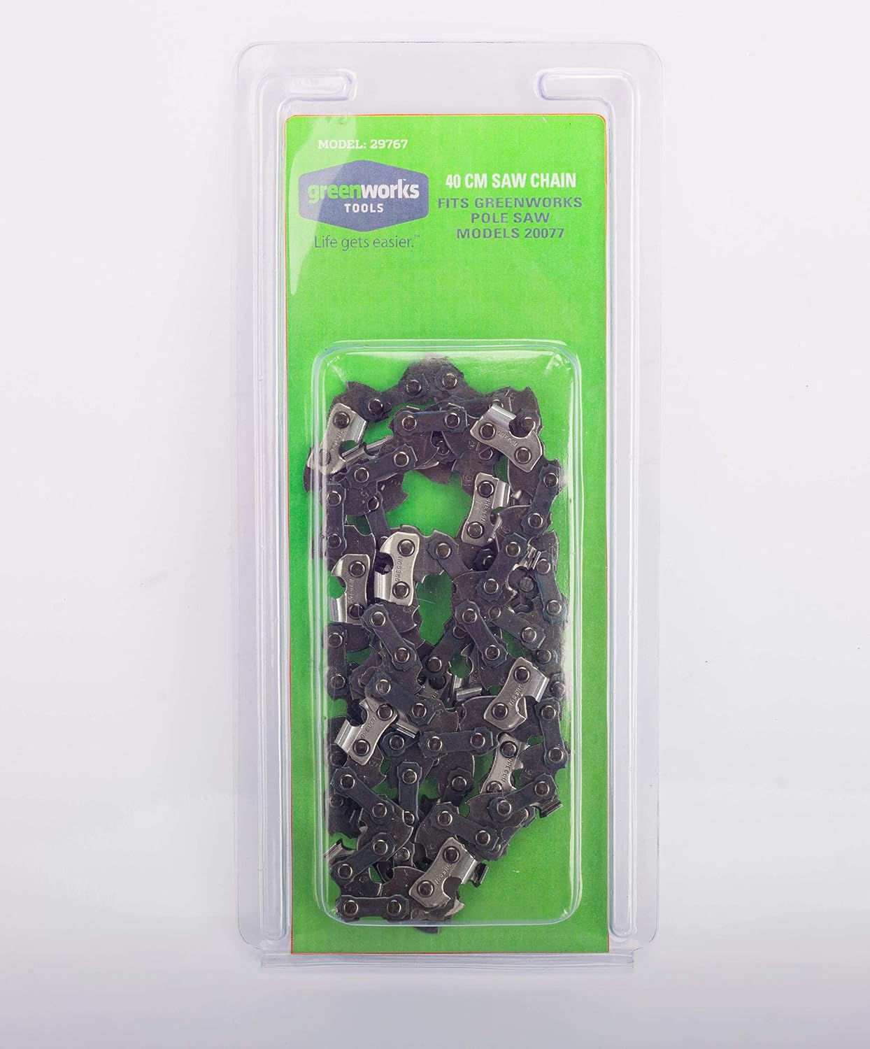 Greenworks 29767 Saw Chain ( 40cm Oregon Chain Suitable for Chainsaws of the 40 Volt Series ), Green - Image 4