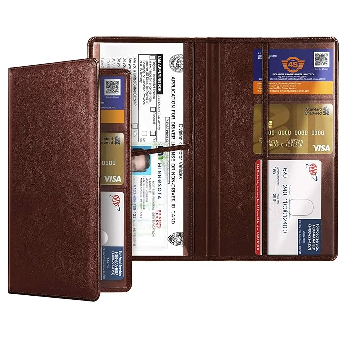 Buy FINPAC Car Registration and Insurance Holder, Vehicle Glovebox Card