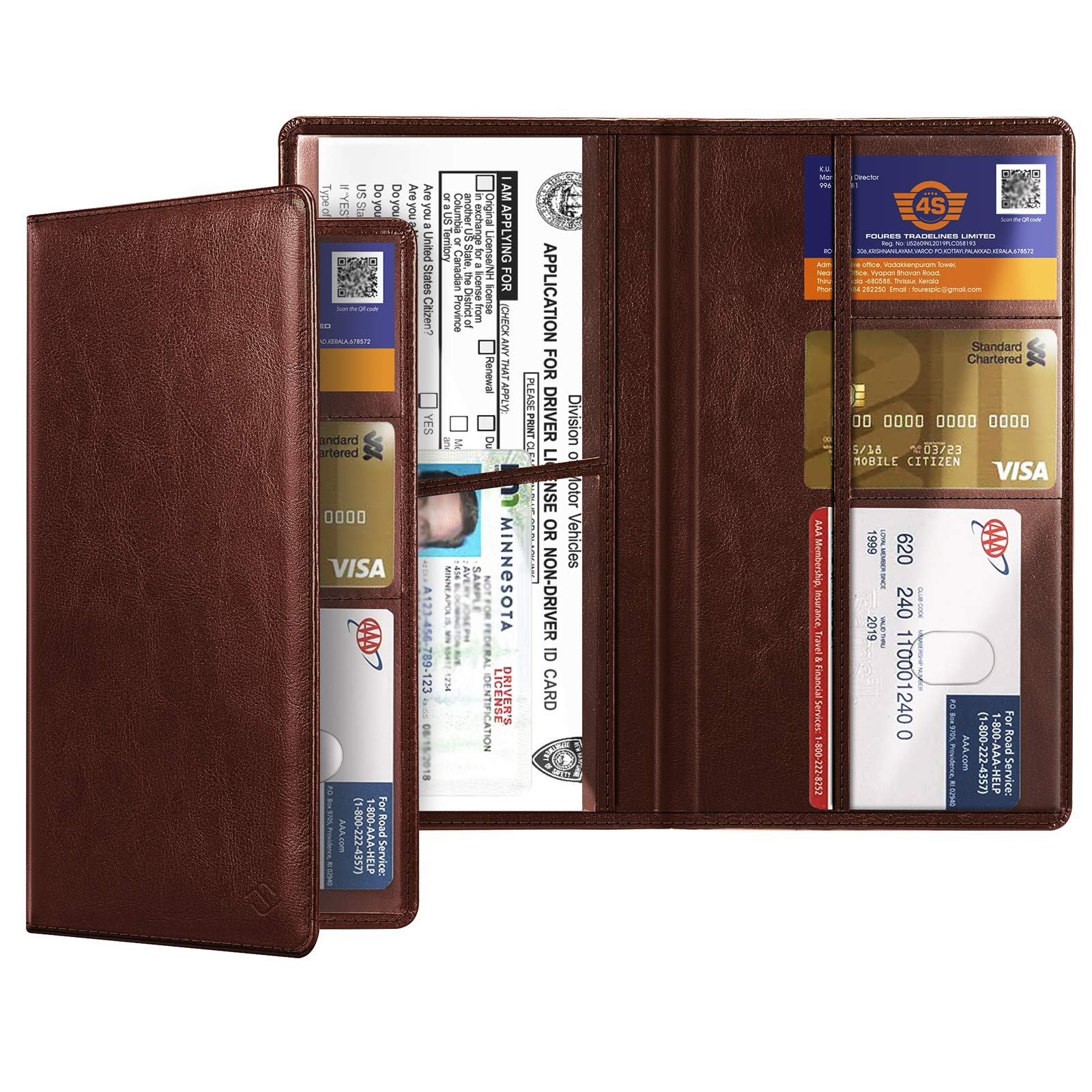 Buy FINPAC Car Registration and Insurance Holder, Vehicle Glovebox Card