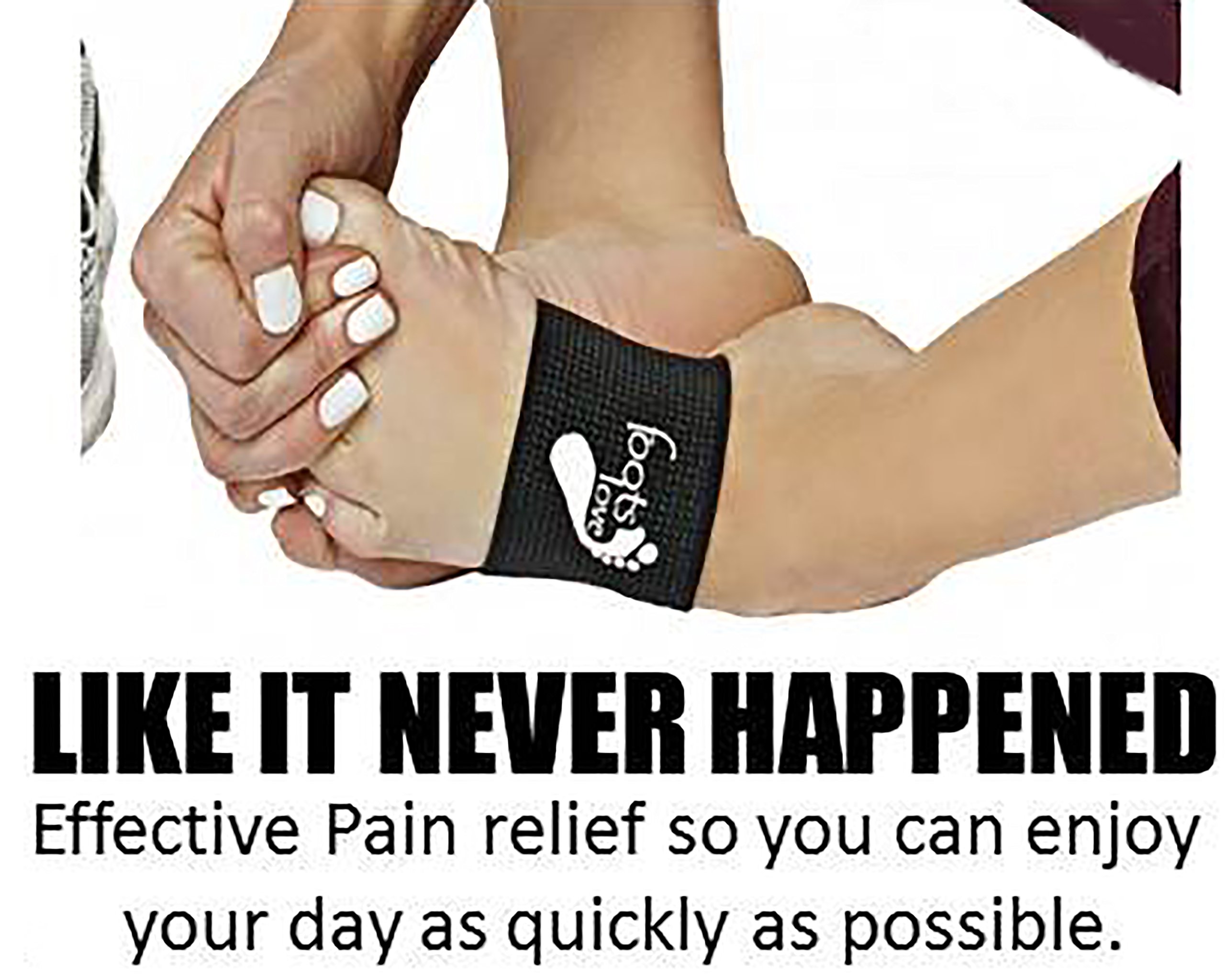 Foots Love Plantar Fasciitis Arch Support Inserts Compression Copper Arch Sleeves for Men and