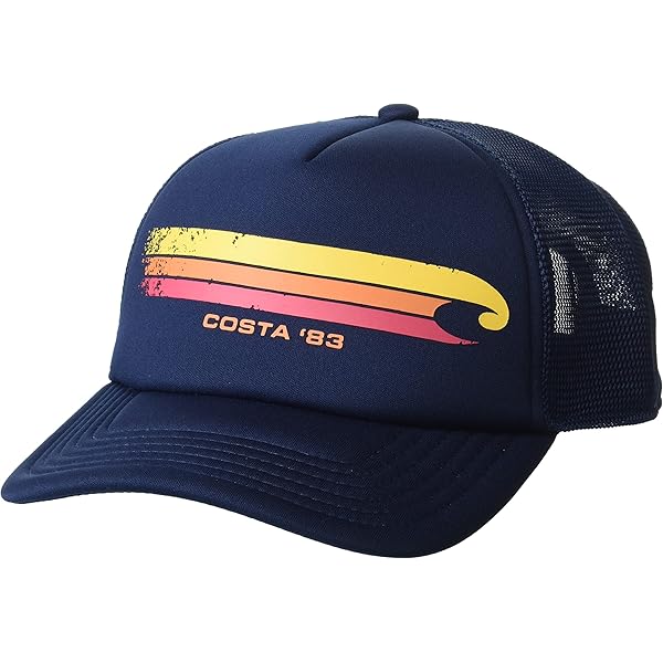 Costa Del Mar Pride Trucker Snapback Cappello, Costa Blue