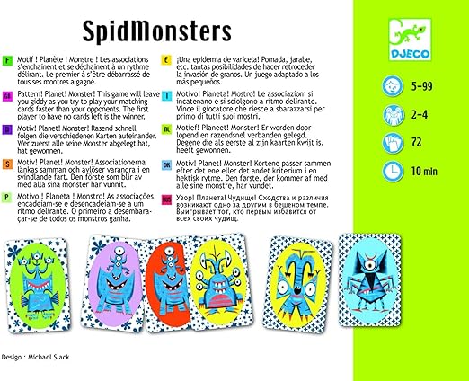 spidmonsters djeco