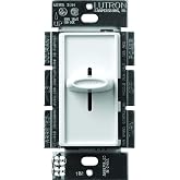Lutron Electronics Co. SFSQ-F-WH Skylark Fan Control, White