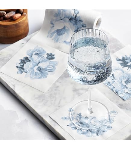 Botanicals Cocktail Napkin Roll - Palm Isle Trading