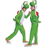 Disguise Boys Yoshi Costume, Official Super Mario Bros Deluxe Kids Costume With Headpiece