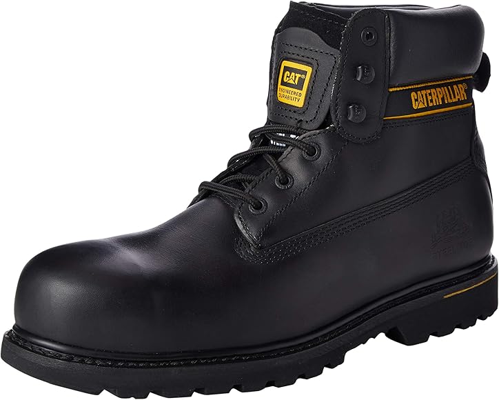 caterpillar holton boots black