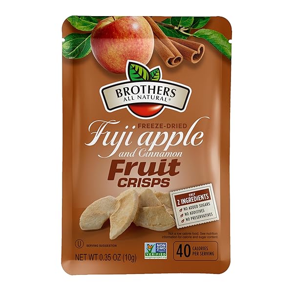 BROTHERS ALL NATURAL FREEZE DRIED FRUIT CRISPS, FUJI...