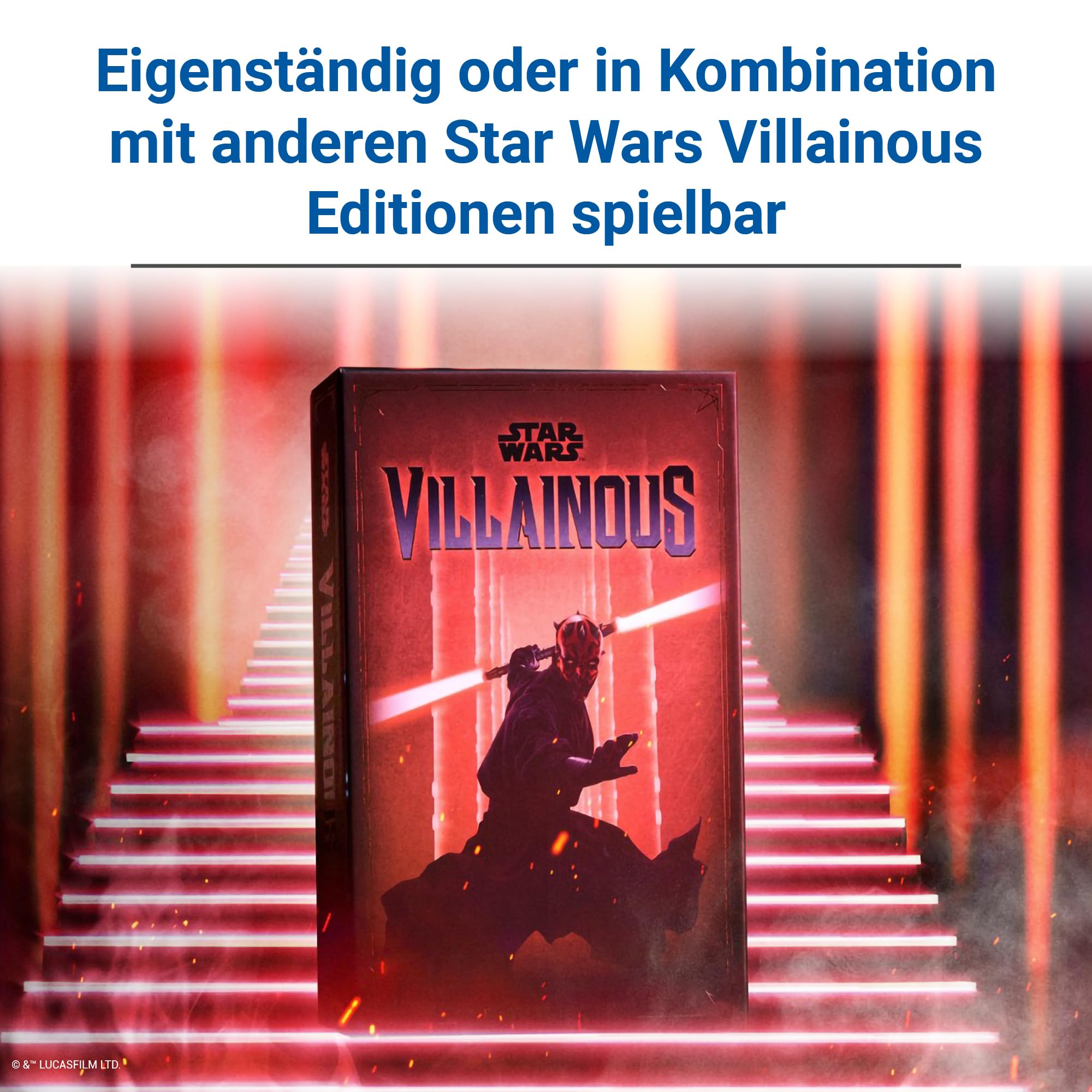 Ravensburger 22847 - Star Wars Villainous - Endlich Rache, deutsche Ausgabe der 2. Erweiterung, für 2 Spieler ab 10 Jahren 2