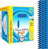 Paper Mate InkJoy 100ST Ballpoint Pens Medium Point Blue 100 Count