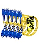 VANDESAIL 5pack Fiber Patch Cable Single Mode, SC