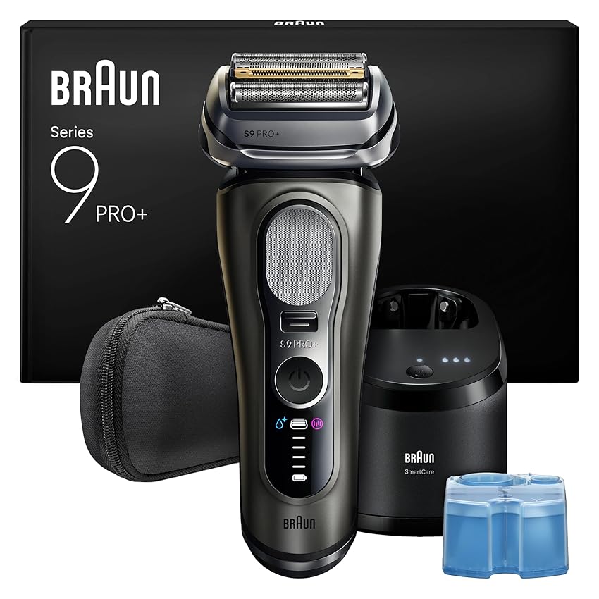 Braun Serie 9 PRO + Rasoio Elettrico Barba, Wet&Dry