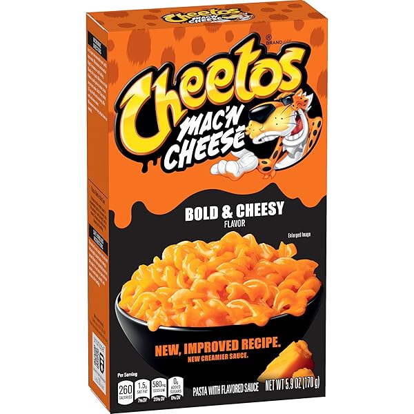 CHEETOS MAC ‘N CHEESE BOLD & CHEESY, 5.9 OZ