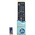HQRP Remote Control Compatible with Sony KDL-52V4100 KDL-52V5100 KDL-52VE5 KDL-52VL150 KDL-52W3000 KDL-52W4100 KDL-46V4100 KDL-46V5100 KDL-46VE5 KDL-46VL130 LCD LED HD TV Smart 1080p 3D Ultra 4K