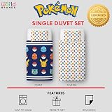 Pokemon Officially Licensed Pikachu Duvet Cover Set Single Bed 135x200 view 7