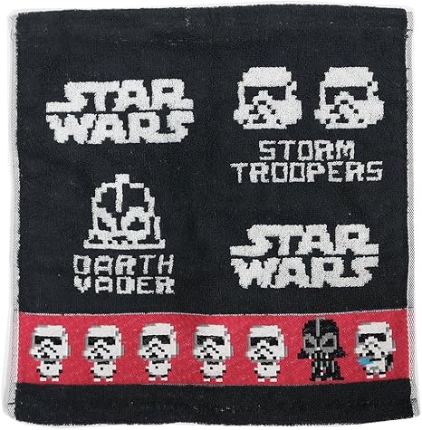 丸眞 スター ウォーズ 8ビット スター ウォーズ ウォッシュタオル 34 36cm