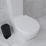 Croydex Capri Oval Soft Close Toilet Seat Quick Release Heavy Duty White view 6
