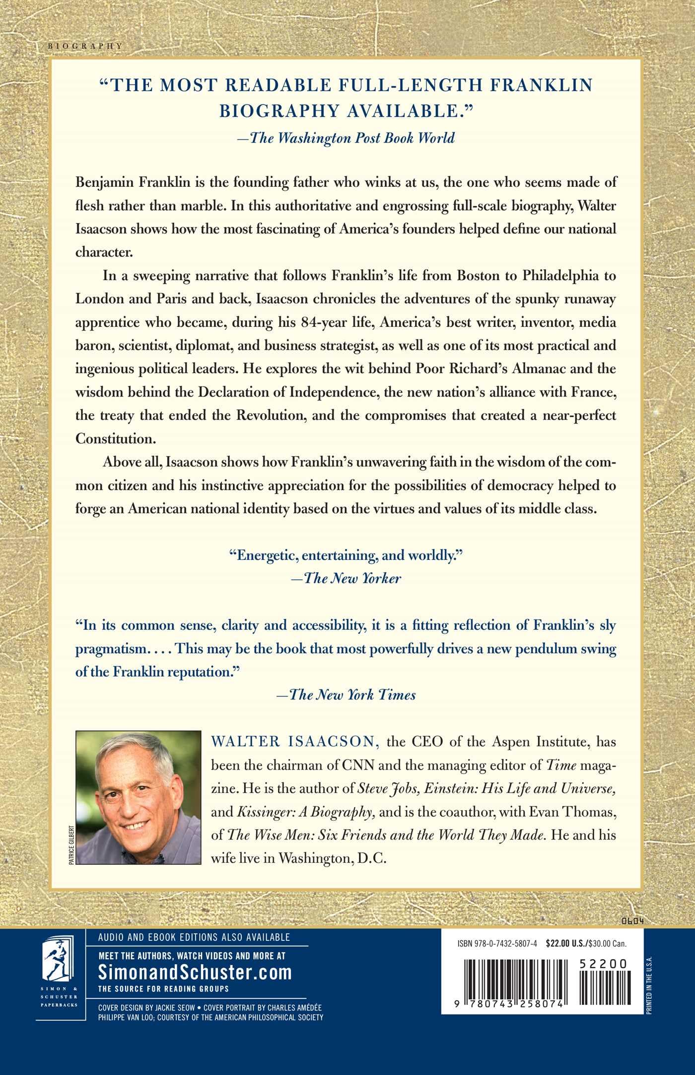 Benjamin Franklin: An American Life