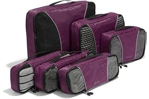 eBags Classic 6 Piece Packing Cube Set
