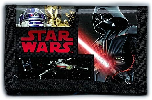 STAR WARS - Cartera de monedero con monedero infantil