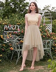 BeryLove Homecoming Dresses for Teens Sequin