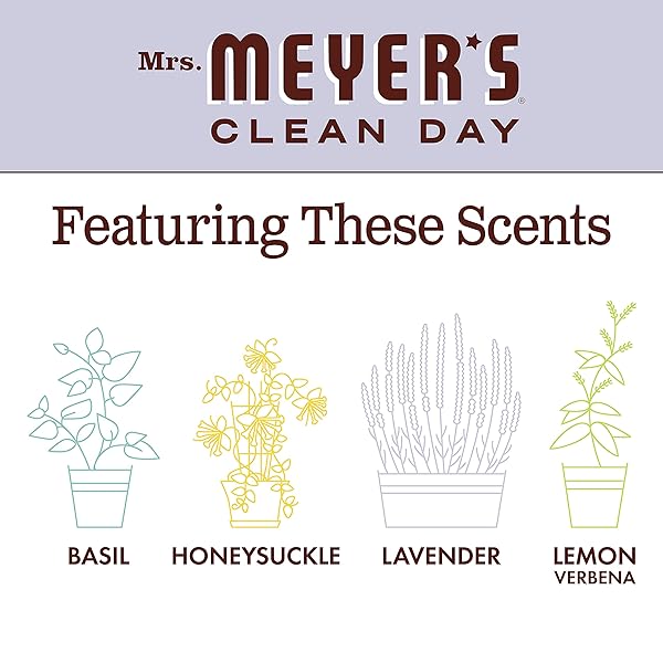 MRS. MEYER’S CLEAN DAY HAND SOAP REFILL, LAVENDER SCENT, 33 FL OZ BOTTLE