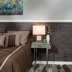 Palisade 23.2 in. x 11.1 in. Interlocking Vinyl
