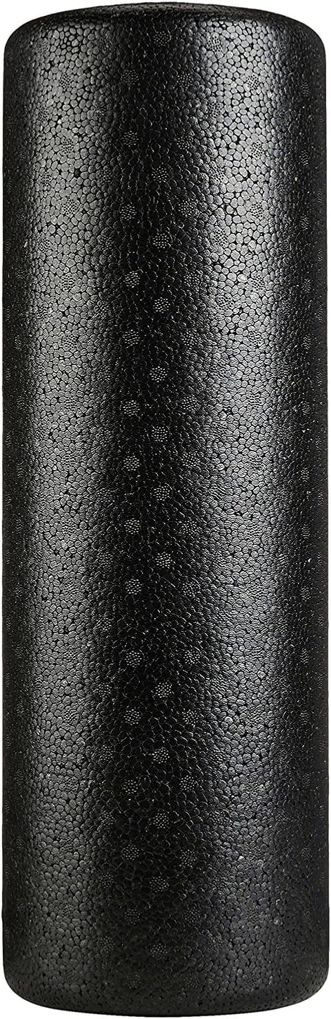 YOGU Round Muscle Foam Roller (Black, 18-Inch) : Sports & Outdoors