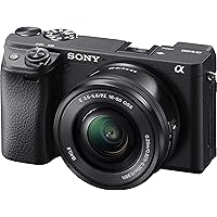 Amazon.com : Sony a6100 Mirrorless Camera 4K APS-C ILCE-6100YB 