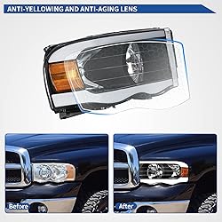 oEdRo LED DRL Headlight Assembly Replacement for