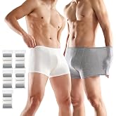 20 Packs Or 5 Packs Mens Disposable 100% Cotton Underwear Boxers Shorts for Travel Fitness Swimming Hotel Spa Hospital Stays
