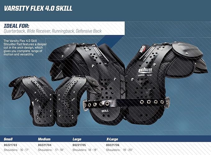 schutt varsity flex 4.0