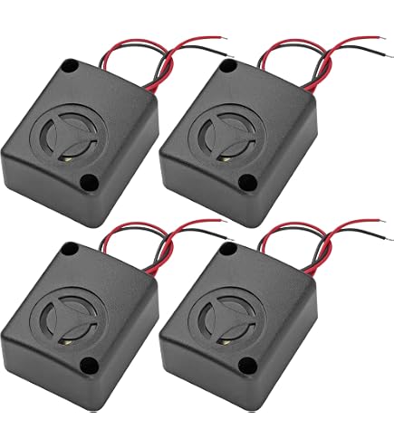 Mini sirena di allarme 120DB corno di allarme cicalino piezoelettrico