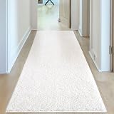 THE RUGS Living Room Rug Shaggy 30mm White 80x300 cm view 4