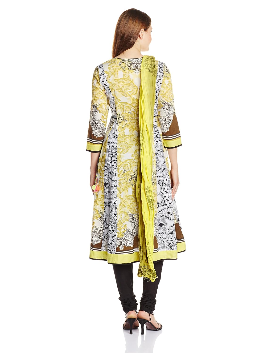 rain and rainbow women's anarkali salwar suit