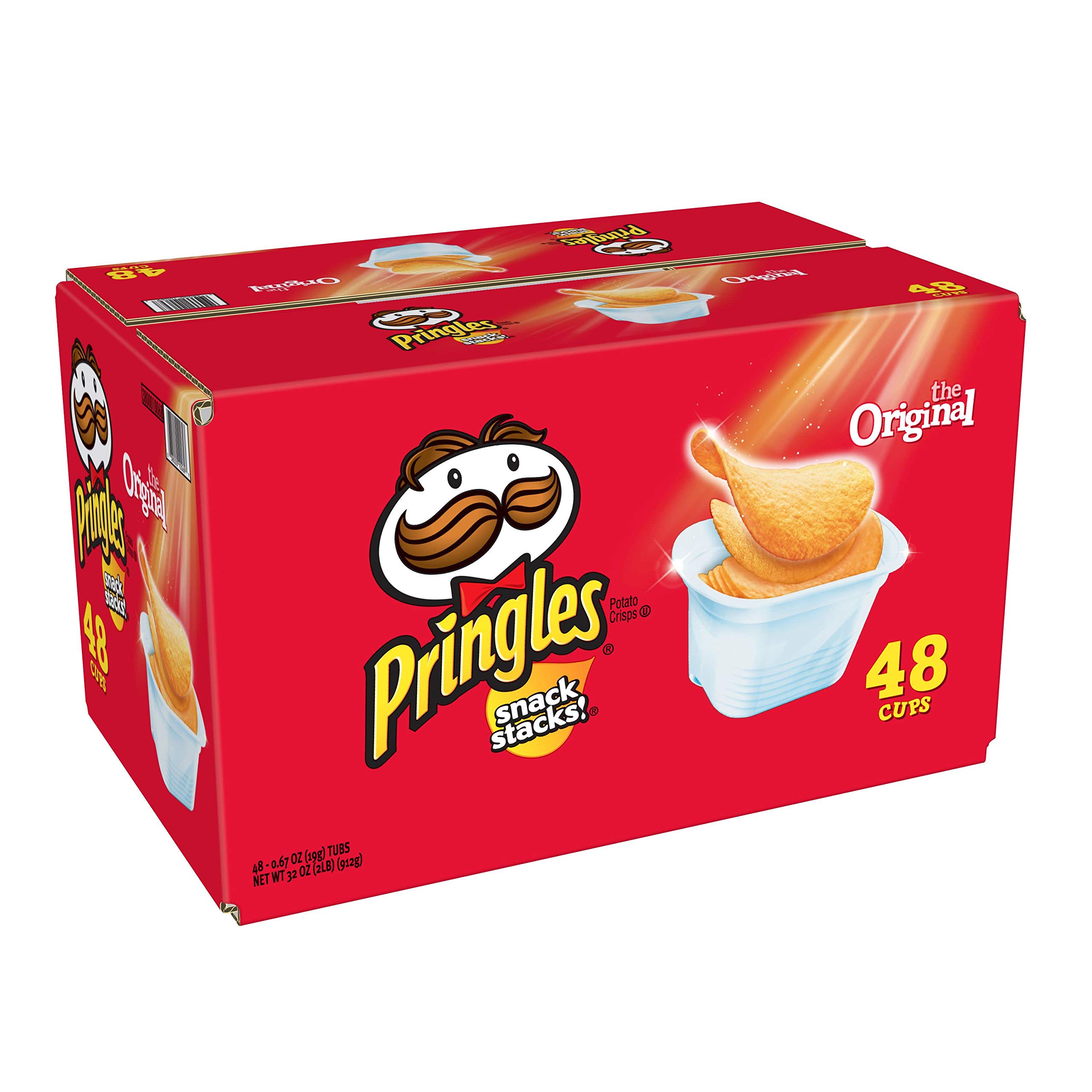 Pringles Original Snack Stacks, 32.16 Ounce, 48 count Buy Online in United Arab Emirates at
