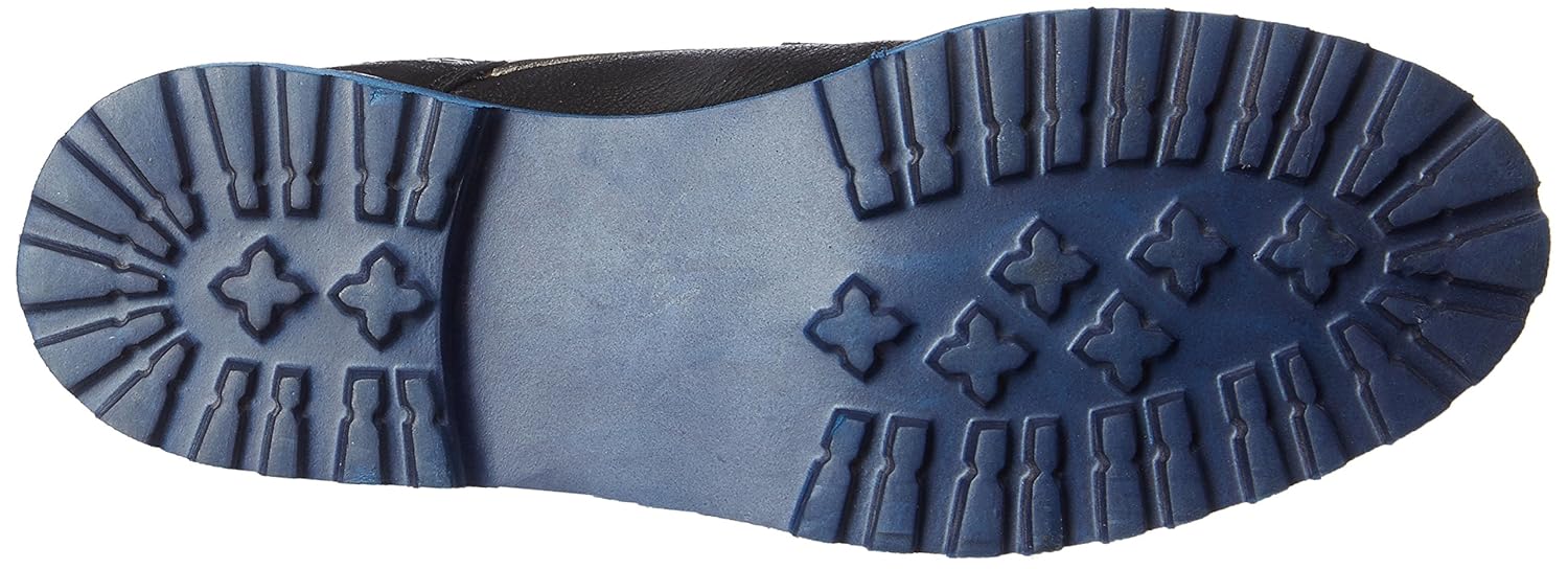 hush puppies women's betty black leather boots - 4 uk/india (37 eu)(5046956)