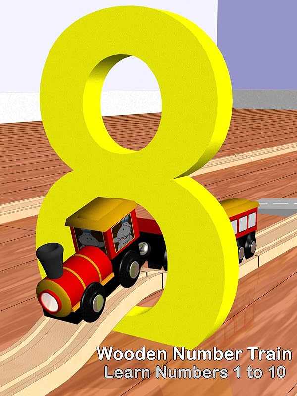 Wooden Number Train Learn Numbers 1 to 10 , Matthew