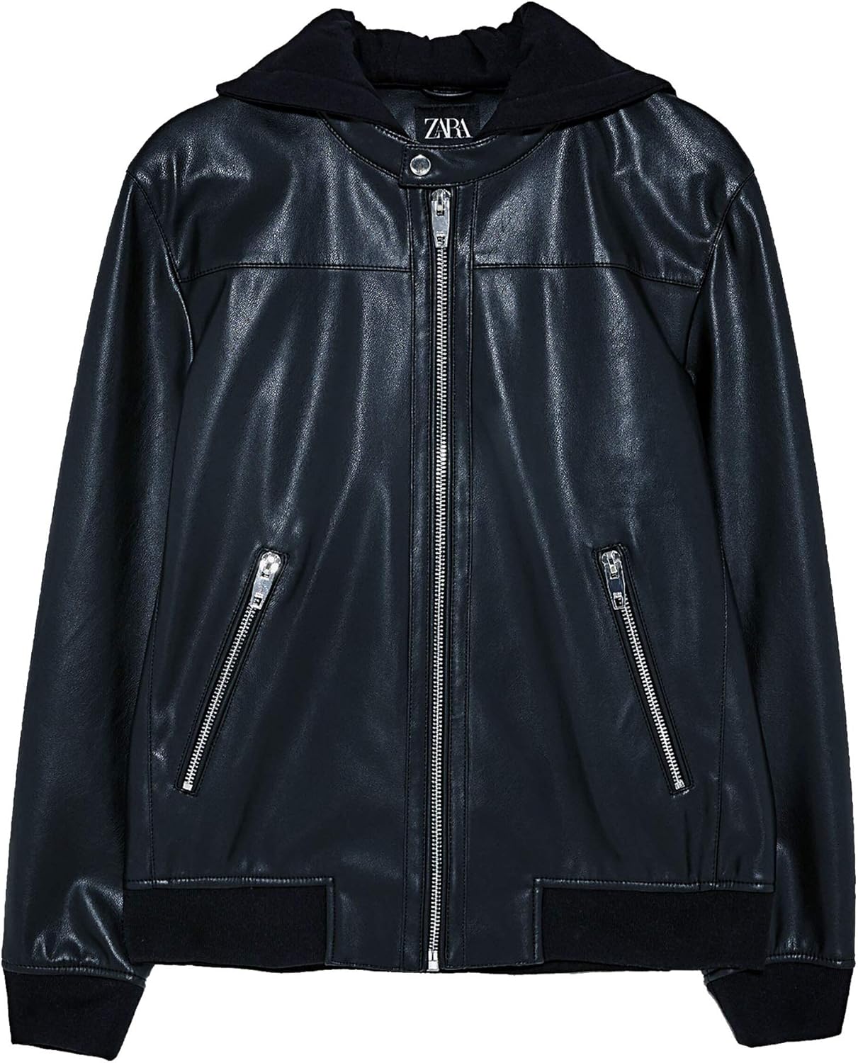 zara hooded jacket men's