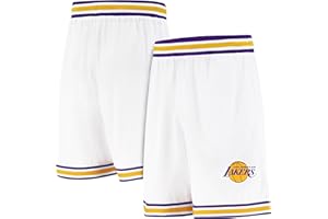 Ultra Game Men's NBA Official Active Knit 8" Showtime Basketball Training Shorts