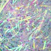 Caleihd 1LB Gift Basket Filler, Iridescent Crinkle Cut Grass Confetti Cushion Paper Streamer for Christmas Wedding Birthday Bridesmaid Engagement Craft Gift Boxes Bags Filler Decoration (3MM)
