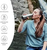 Bambaw Single Wall 750ml Stainless Steel Water Bottle Unisex view 3