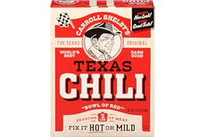 CARROLL SHELBY'S ORIGINAL TEXAS BRAND Carroll Shelby Original Texas Chili Kit, 4 oz.