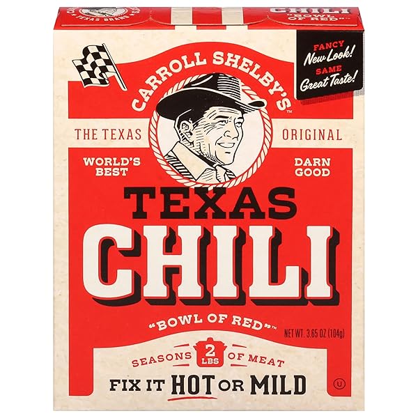 CARROLL SHELBY ORIGINAL TEXAS CHILI KIT, 4 OZ.