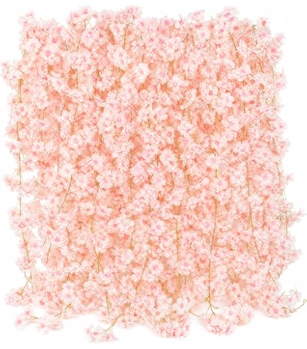 Amazon.com: YRIOWMI 10PCS 59FT Artificial Silk Cherry Blossom
