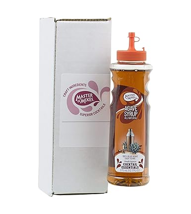 Amazon Com Master Of Mixes Cocktail Essentials Agave Nectar 375 Ml Bottle 12 7 Fl Oz Individually Boxed Grocery Gourmet Food