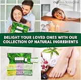 Moksha Foot Spa Gift Set Women UK Tea Tree Eucalyptus Soak Scrub Lotion Pamper view 7